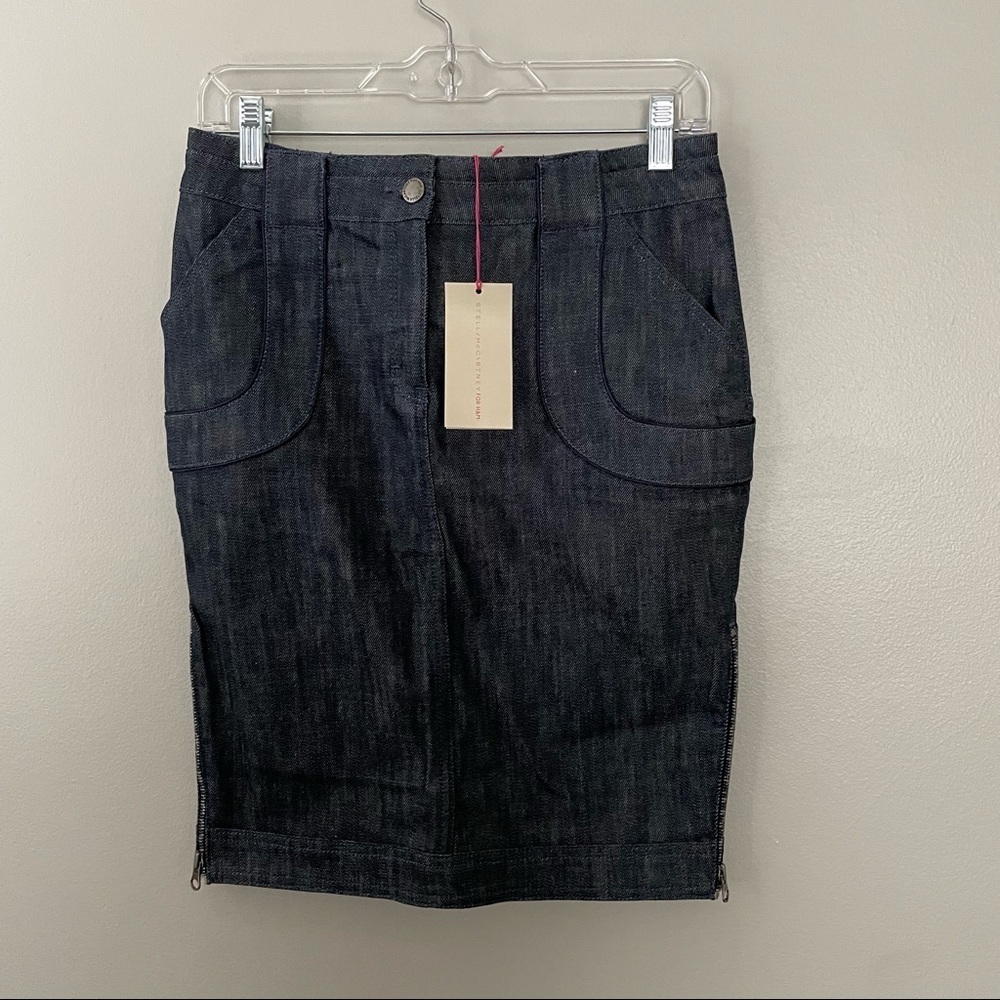 NWT Stella Mccartney For HM Denim Skirt